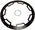Jeep Wrangler (JK) Black Satin Rim Protector (2007-2018)
