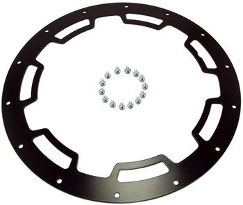 Jeep Wrangler (JK) Black Satin Rim Protector (2007-2018)