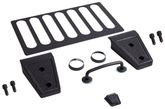 Jeep Wrangler JK Black Textured Hood Dress Up Kit (2007-2012)