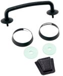 Jeep Wrangler JK Black Windshield Tie Down Kit (2007-2012)