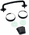 Jeep Wrangler JK Black Windshield Tie Down Kit (2007-2012)