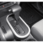Jeep Wrangler JK Brushed Silver Bezel Shifter Trim (2007-2013)