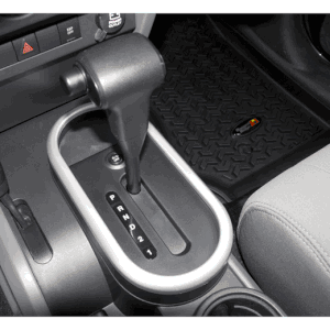 Jeep Wrangler JK Brushed Silver Bezel Shifter Trim (2007-2013)