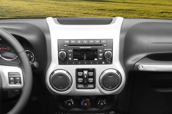 Jeep Wrangler JK Center Radio Trim (2011-2018)