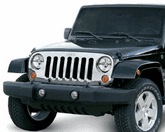 Jeep Wrangler JK Chrome Grille Cover (2007-2018)
