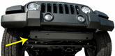 Jeep Wrangler (JK) Front End Skid Plate (2007-2018)