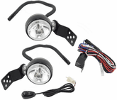 Jeep Wrangler (JK) Hood Mounted Off-Road Fog Light Kit (2007-2018)