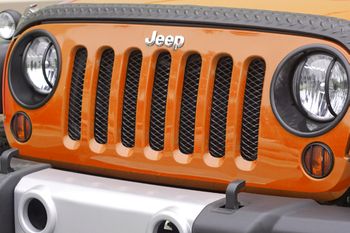 Jeep Wrangler Jk Mesh Grille Insert Screen (2007-2018)
