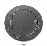 Jeep Wrangler JK Non-Locking Textured Black Gas Cap Door (2007-2018)