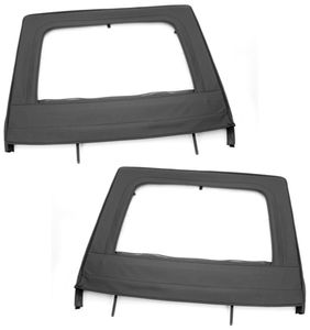Jeep Wrangler JK Rear Upper Soft Doors-Pair (2007-2018)
