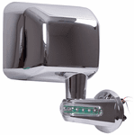 Jeep Wrangler JK Single Chrome Mirror W/LED Turn Signal Indicators (2007-2018)