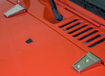 Jeep Wrangler JK Stainless Steel Hinge Covers-Pair (2007-2018)