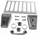 Jeep Wrangler JK Stainless Steel Hood Dress-up Kit (2013-2018)