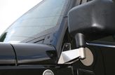 Jeep Wrangler JK Stainless Steel Mirror Relocation Brackets (2007-2018)
