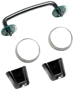 Jeep Wrangler JK Stainless Steel Tie Down Hood Kit (2013-2018)