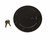 Jeep Wrangler JK Locking Textured Black Gas Cap Door (2007-2018)