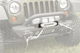 Jeep Wrangler JK XHD Aluminum Front Bumper Winch Plate (2007-2018)