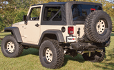 Jeep Wrangler JK XHD Black Diamond Soft-Top Replacement Top (2007-2009)