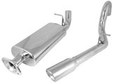 Jeep Wrangler LJ Cat Back Stainless Steel Exhaust Kit-RH Outlet