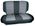 Jeep Wrangler Neoprene Rear Seat Cover (1997-2002)