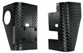 Jeep Wrangler Rear Tall Corner Body Armor w/Bushwacker Flares-Pair (1997-2006)