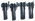 Jeep Wrangler Soft Top Disconnect Kit (1997-2006)