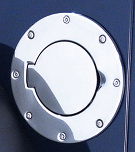 Jeep Wrangler Stainless Steel Fuel Hatch Cover (1997-2006)