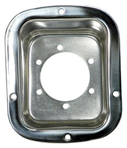 Jeep Wrangler Stainless Steel Gas Tank Filler Cover (1976-2006)