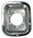 Jeep Wrangler Stainless Steel Gas Tank Filler Cover (1976-2006)