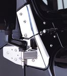 Jeep Wrangler Stainless Steel Mirror Relocation Brackets (1987-2006)