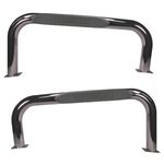 Jeep Wrangler Stainless Steel Nerf Bars-Pair (1987-2006)