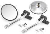 Jeep Wrangler Stainless Steel Quick Release Mirror Relocation Kit-Pair (1997-2018)