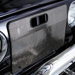 Jeep Wrangler Stainless Steel Radiator Bug Shield (1997-2006)