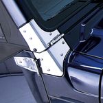 Jeep Wrangler Stainless Steel Windshield Hinge (1997-2006)