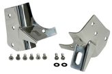 Jeep Wrangler Stainless Steel Windshield Hinge Light Bracket-Pair (1997-2006)