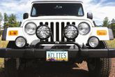 Jeep Wrangler TJ 2-tab Black Light Bar (1997-2006)
