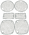 Jeep Wrangler & TJ 6-Pc. Aluminum Stone Guard Set (1997-2006)