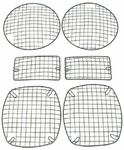 Jeep Wrangler & TJ 6-Pc. Aluminum Stone Guard Set (1997-2006)