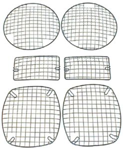 Jeep Wrangler & TJ 6-Pc. Aluminum Stone Guard Set (1997-2006)