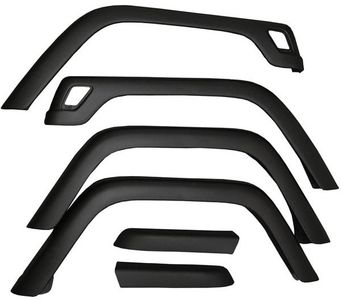 Jeep Wrangler TJ 6-Piece Fender Flare Kit (1997-2006)