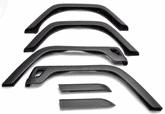 Jeep Wrangler TJ 6-Piece Fender Flares (1997-2006)