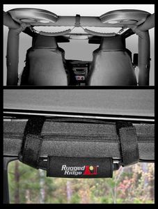 Jeep  Wrangler TJ Black 4 Piece Grab Handle Kit (1997-2006)