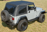 Jeep Wrangler TJ Bowless XHD Soft Top (1997-2006)
