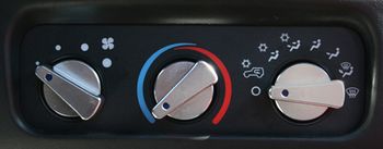 Jeep Wrangler TJ Lighted Billet Aluminum Climate Control Knobs (1997-2006)