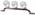 Jeep Wrangler TJ Stainless Steel Bumper Light Bar (1976-2006)