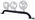 Jeep Wrangler TJ Textured Black Bumper Light Bar (1997-2006)