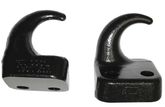 Jeep Wrangler/Unlimited Black Front Tow Hooks-Pair (1997-2006)