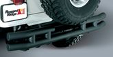 Jeep Wrangler & Unlimited Black Rear Tube Bumper (1987-2006)