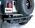 Jeep Wrangler & Unlimited Black Textured Rear Bumper With Hitch (1987-2006)