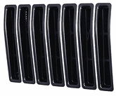 Jeep Wrangler & Unlimited Black Trim Grille Inserts (1997-2006)